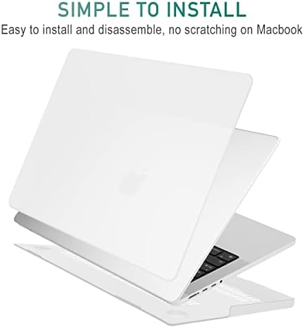 Tuiklol 2021 2022 Novi kompatibilan sa MacBook Pro 16 inčni Kućinski model: A2485 m1 Pro / max, plastična tvrda kućišta poklopca i