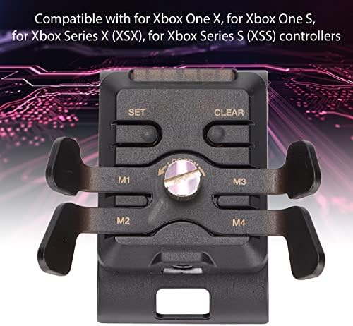 Bewinner Controller dugme za povratak za Xbox One X za Xbox One S za Xbox serije X za Xbox serije S, Gamepad kontroler nazad sa adapterom,