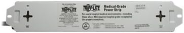 Tripp Lite Ps415hgultra medicinski razvodnik za sklop pokretne opreme, kabl od 15 Ft, Bijela