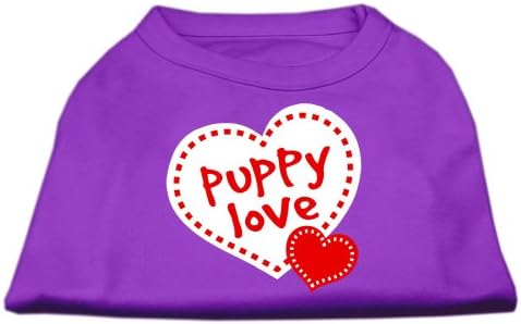 Puppy Love Screen Shoce Majica Purple XL