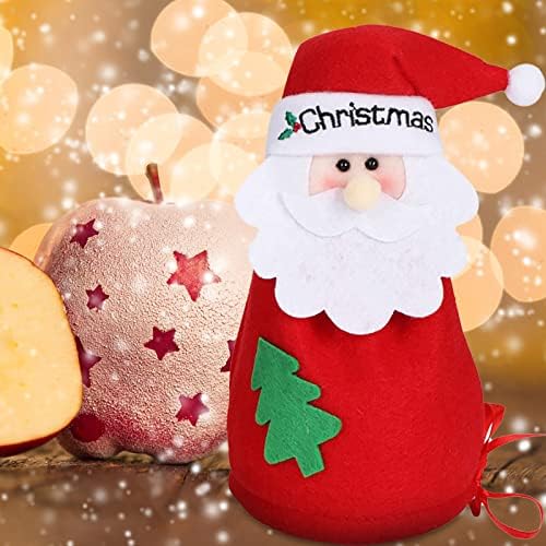 Božić tkanina poklon torbe pakovanje torba 3d Božić poklon torbe torba Candy Storage torbica desktop ukras Santa snjegović lutka torba