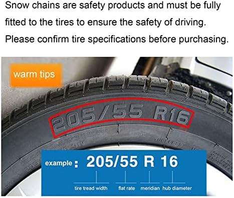 TIRE SNOW Chains Universal guma Kantalni lančani lanac od 2 univerzalne podesive hitne transportne lance guma za gume protiv klizača za prevoze putnika i suvs