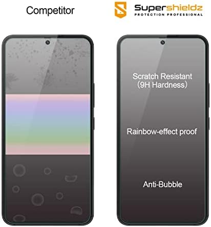 Supershieldz dizajniran za Samsung Galaxy S22 5G kaljeno staklo za zaštitu ekrana, 0.2 mm, protiv ogrebotina, bez mjehurića