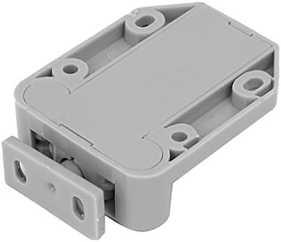 Ormar za ladicu AEXIT kabinet Hardver Plastični ne-magnetni pritisak na dodir Sivi 69 mm ulova Long 2pcs
