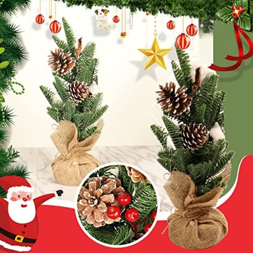 Xios Božićni ukras 2022 Božićno dno za dno kozice za božićno drvo crveno ukrašavanje Božićno drvce Desktop ukrasi Vanjski slonova statuu