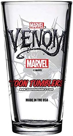 Toon Tumbler Marvel Comics Venom 16 oz. Pinta Staklo