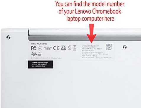 McOver Case kompatibilan za 2018. ~ 2021 11.6 Lenovo Chromebook C330 serija 2-in-1 laptop računara samo - zelena