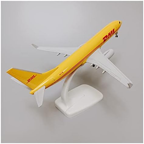 Modeli aviona 20cm pogodan za AIR DHL Aviation Boeing 737 B737 model livenog aviona pod pritiskom sa točkovima kolekcija aviona grafički