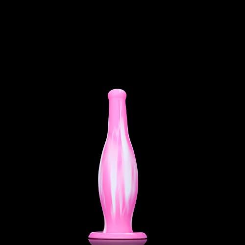 Realistična analna dildo boca fleksibilna dildo pupka za žene za žene, silikon g Spot Dildo debela usisna dildo igračka, parovi dildo