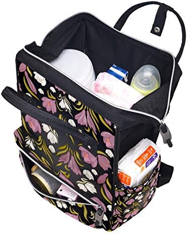 Cvjetni uzorak Baby Nappy torbe za promjenu torbe za mamu Tata Baby Care