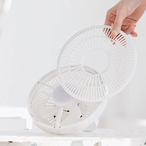 N / A ljetni ventilator za hlađenje zraka za domaćinstvo sa daljinskim upravljačem LED lampe punjivi USB Power Bank Stropni ventilator
