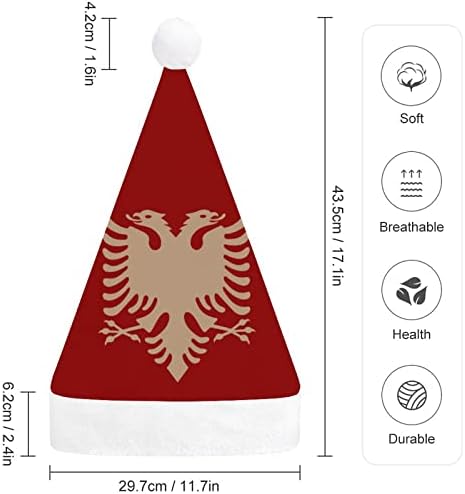 Albanski Eaglewalnut Božić kape Bulk odrasle kape Božić šešir za odmor Božić potrepštine