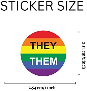 Oni su zamjenice duginih naljepnica sa zastavom-Rainbow pride Stickers-LGBTQ naljepnice odlične za događaje prikupljanja sredstava i marševe-savršeno za Laptop računar, prtljagu i futrolu za telefon
