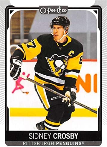 2021-22 o-pee-chee 418 Sidney Crosby Pittsburgh Penguins NHL hokejaška trgovačka kartica