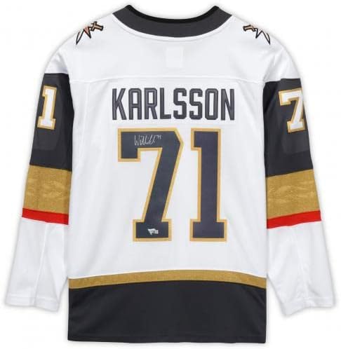 William Karlsson Vegas Golden Knights Autographing Bijeli fanatics break dres - autogramirani NHL dresovi