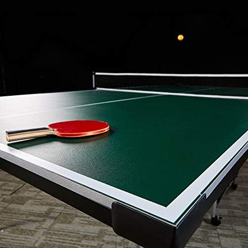 Lancaster 4 komad Službeni turnir veličine 108 x 60 x 30 inča zatvoreni stolni stolni tenis ping pong igra sa mrežom i postovima,