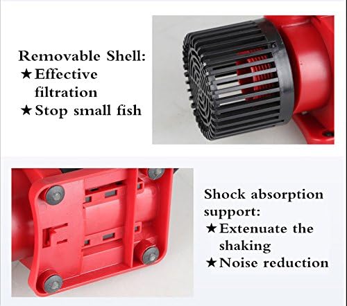 SUNSUN JDP-6000 upravljiva Dc varijabilna pumpa za vodu 1585gph sa kontrolerom za cirkulaciju morskog slatkovodnog akvarijskog ribnjaka