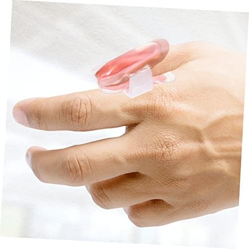 Doitool 2kom gel Finger Guard thumb Protector alati oprema za trubu Silikonski poklopci Finger Cot Splint Cool Finger Sleeve finger