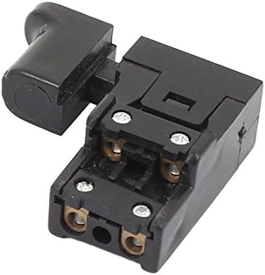 Aexit AC 250V industrijski prekidači 5 a Dpst trenutna električna bušilica prekidači sa dugmetom za električni alat