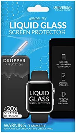 Liquipel Armortek Liquid Glass zaštitnik ekrana-univerzalni Nano tečni zaštitnik ekrana za pametne telefone, tablete i nosive uređaje