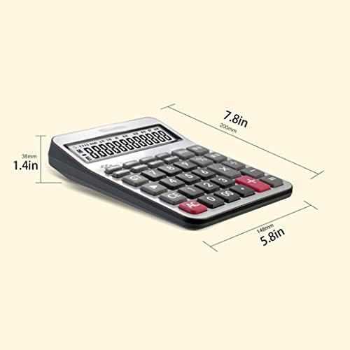 Gooffy kalkulator kalkulator 12-znamenkasti sa velikim LCD displejom poslovni kalkulatori 2xAA baterije savršeni za kalkulator kalkulatora