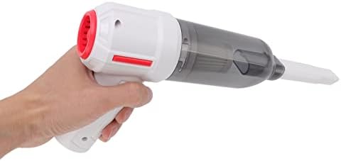 Lizealucky prijenosni vakuum, moćan usisivač automobila s filtrom za višekratnu upotrebu, punjiva lagana prašina za punjenje mini