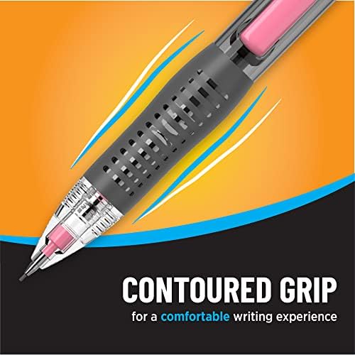 Bic mehaničke olovke otporne na lomljenje sa gumicama, broj 2 srednje tačke , pakovanje od 4 broja za školski ili kancelarijski materijal
