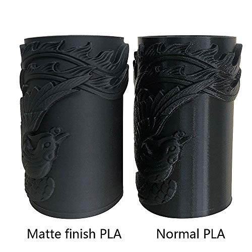 HZST3D MATTE PLA Filament 1,75mm 1kg 3D filament pisača 2,2 lbs Spool mat crna ploča MATT FINISH PLA 3D štamparija Plastična linija